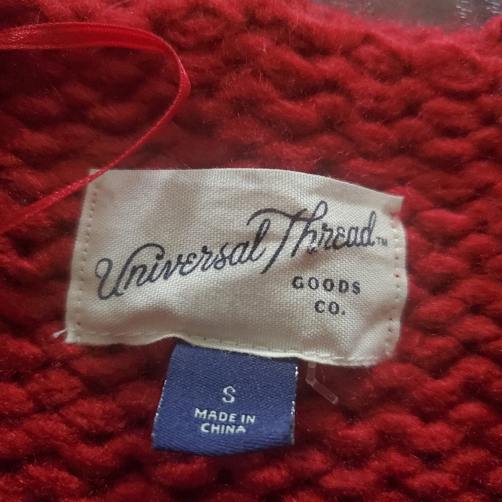 Universal Thread Red Knitted Sweater - image 6